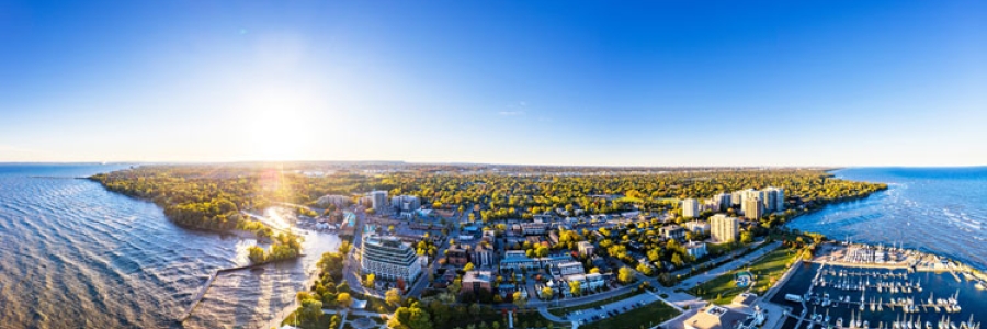 Aerial view of Oakville